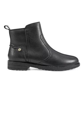 Easy Spirit black leather comfort ankle boots